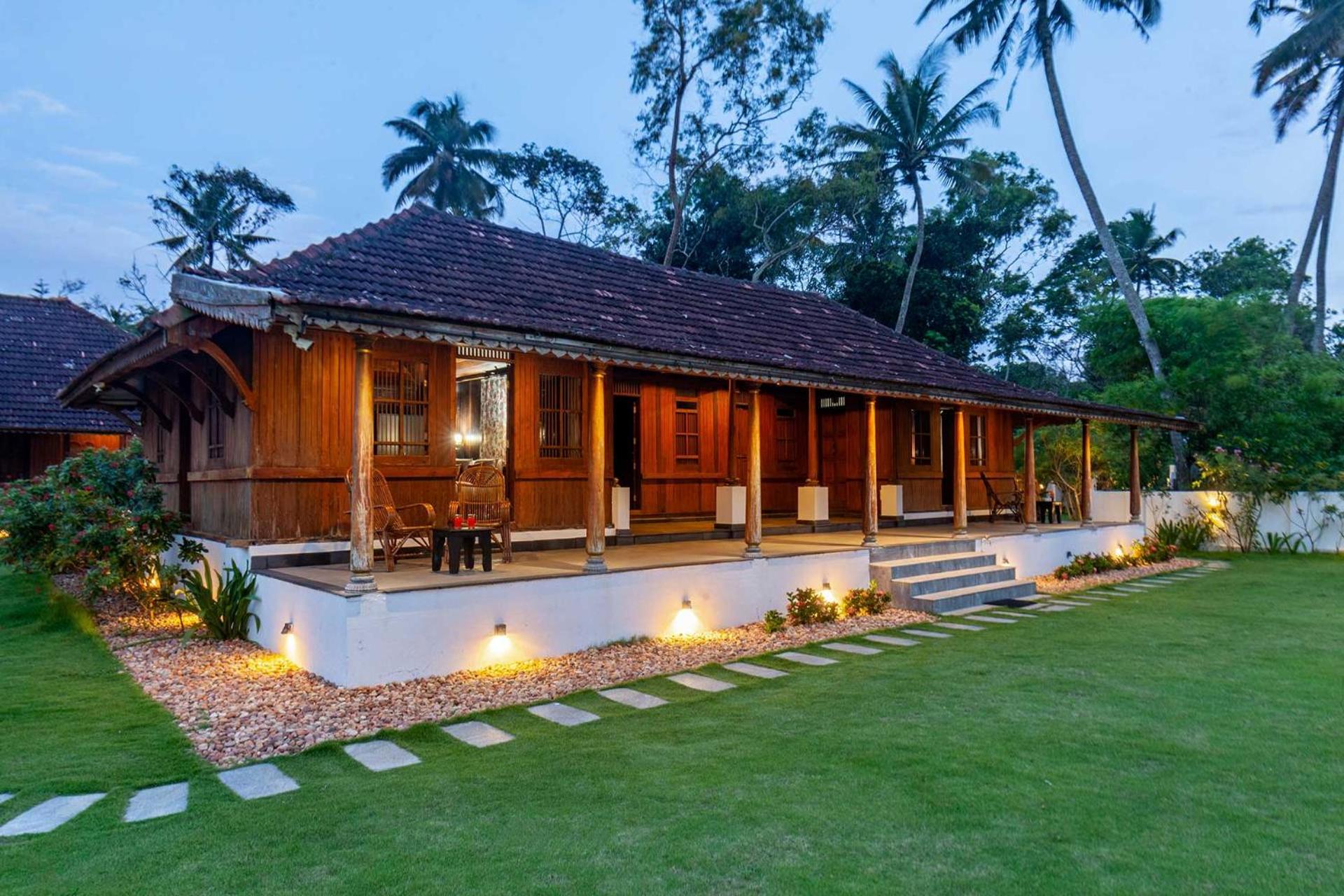 Deshadan'S Tarangi Beach Villas,Marari 马拉利库兰 外观 照片